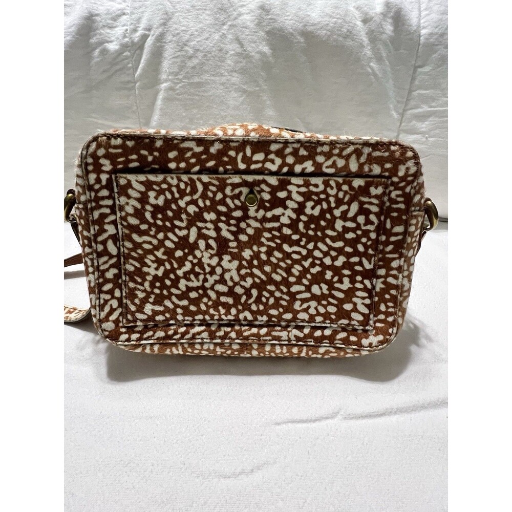 Madewell  The Transport Camera Bag Animal Spot Calf Hair Edition EUC - Picture 2 of 12